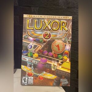 LUXOR 2 Premium Casual Video Games by Mumbo Jumbo (1996, PC Computer CD-ROM) E06